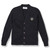 V-Neck Cardigan Sweater with embroidered logo [TX023-1001/UAT-NAVY]
