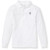 Long Sleeve Polo Shirt with embroidered logo [TX017-KNIT/HFA-WHITE]