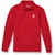 Long Sleeve Polo Shirt with embroidered logo [PA514-KNIT/CRA-RED]