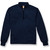 1/4-Zip Performance Fleece Pullover with embroidered logo [VA184-6133/ARK-NAVY]