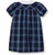 Peter Pan Collared Dress w/Piping [TX153-1013-41-BLUE PLD]