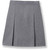 Pleated Skirt with Elastic Waist [NJ184-34-8-GREY]