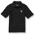 Short Sleeve Polo Shirt with embroidered logo [TX023-KNIT-UAT-BLACK]