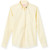 Long Sleeve Oxford Blouse with embroidered logo [FL064-OX/L PLA-YELLOW]