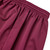 Micromesh Gym Shorts with heat transferred logo [PA660-101-MAROON]