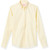 Long Sleeve Oxford Blouse with embroidered logo [PA058-OX/L NEP-YELLOW]