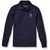 Long Sleeve Polo Shirt with embroidered logo [VA294-KNIT/MRV-DK NAVY]