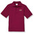 Short Sleeve Polo Shirt with embroidered logo [NJ020-KNIT-LCS-CARDINAL]