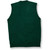 V-Neck Sweater Vest with embroidered logo [PA493-6600/PWC-GREEN]