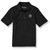 Short Sleeve Polo Shirt with embroidered logo [PA774-KNIT-CAE-BLACK]