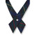 Girls' Criss-Cross Tie [GA044-C/C-55-GR PLD]