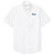 Short Sleeve Oxford Shirt with embroidered logo [PA811-OX-S MCP-WHITE]