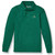 Long Sleeve Polo Shirt with embroidered logo [TX151-KNIT/AOA-HUNTER]