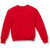 Heavyweight Crewneck Sweatshirt with heat transferred logo [NY299-862-RED]