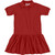 Short Sleeve Jersey Knit Dress [AK012-7737-RED]