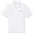 Short Sleeve Polo Shirt with embroidered logo [TX163-KNIT-FOU-WHITE]