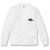 V-Neck Cardigan Sweater with embroidered logo [NY158-1001/RSB-WHITE]