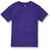Short Sleeve T-Shirt with heat transferred logo [NY550-362-PBJK-PURPLE]