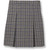 Pleated Skirt with Elastic Waist [NJ213-34-42-NAVY PLD]
