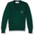 V-Neck Pullover Sweater with embroidered logo [NJ685-6500/RSC-GREEN]