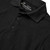 Short Sleeve Polo Shirt with heat transferred logo [NJ040-KNIT-QCA-BLACK]