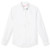Long Sleeve Oxford Blouse with embroidered logo [PA511-OX/L AW-WHITE]