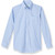 Long Sleeve Oxford Shirt with heat transferred logo [NJ047-OX-L COC-BLUE]