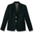 Girls' Wool Blazer with school emblem [MD078-1825/CBA-GREEN]