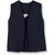 Long Line Bolero Vest without Buttons with school emblem [NY844-26-8/LSS-NAVY]