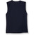 Long Line Bolero Vest without Buttons with school emblem [NY474-26-8/DCS-NAVY]