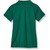 Girl's Performance Polo with heat transferred logo [NY798-7728/HTH-HUNTER]