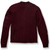 1/4 Zip Pullover Sweater with embroidered logo [NY617-6556/MOF-WINE]