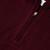 1/4 Zip Pullover Sweater with embroidered logo [NY617-6556/MOF-WINE]
