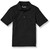 Short Sleeve Polo Shirt with heat transferred logo [NJ155-KNIT-SS-BLACK]