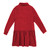 Long Sleeve Jersey Knit Dress with embroidered logo [TX015-7637-RED]