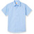 Short Sleeve Dress Shirt with embroidered logo [TX024-DRES-SWT-BLUE]