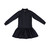 Long Sleeve Jersey Knit Dress with heat transferred logo [OK008-7637/ACO-DK NAVY]