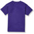 Short Sleeve T-Shirt with heat transferred logo [NJ116-362-PURPLE]
