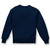 Heavyweight Crewneck Sweatshirt with embroidered logo [NJ116-862/RHB-NAVY]