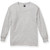 Long Sleeve T-Shirt with heat transferred logo [NY776-366-LT STEEL]