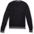 V-Neck Pullover Sweater with embroidered logo [NY611-6503/CLR-NVY W/WH]