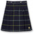 Wrap-around Kilt with embroidered logo [NJ039-501-280H-NV/GR/YE]