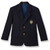 Youth Polyester Blazer with embroidered logo [GA013-BOYS/TFG-NAVY]