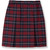 Pleated Skirt with Elastic Waist [NJ238-34-37-NV/RED]