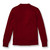 V-Neck Cardigan Sweater with embroidered logo [NJ238-1001/LAU-PR RED]