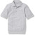 Short Sleeve Banded Bottom Polo Shirt with embroidered logo [NJ765-9711/PGA-ASH]
