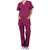 3 Pocket Unisex Top with heat transferred logo [NY140-4876-WINE]