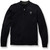 1/4 Zip Pullover Sweater with embroidered logo [PA563-6552/AN-NV W/CHA]