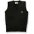 V-Neck Sweater Vest with embroidered logo [DE042-6600/RLC-BLACK]