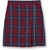 2 Pleat Skort [PA685-2653-37-NV/RED]